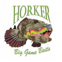 Horker Ding O' Ling Big Game Baits for Halibut, Lingcod, rockfish and more.